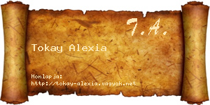 Tokay Alexia névjegykártya